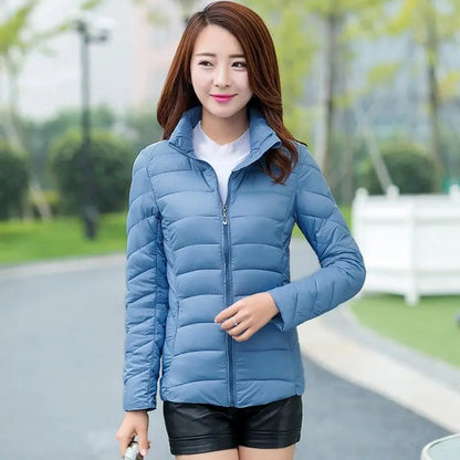 Short Cotton-padded Coat For Middle-aged Women Stylish Cotton Jacket Lunova-roma