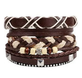 Fashion Beaded Leather Bracelets And Bracelets - Lunova-Roma