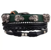 Fashion Beaded Leather Bracelets And Bracelets - Lunova-Roma