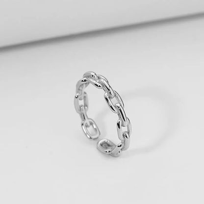 Simple Stacking Combination Ring Female 925 Sterling Silver - Lunova-Roma