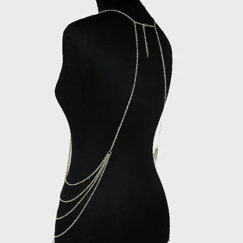 Pearl body chain jewelry - Lunova-Roma
