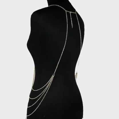 Pearl body chain jewelry - Lunova-Roma