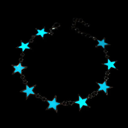 Real night glow bracelets Stars peach blossoms luminous bracelets bracelets - Lunova-Roma