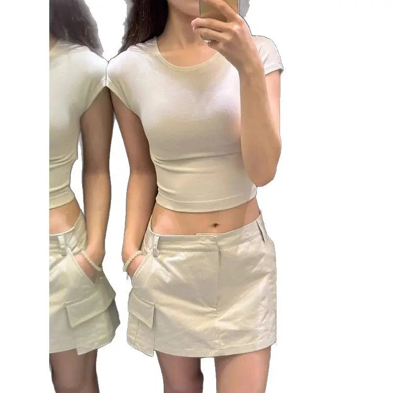 Sweet And Spicy Off-shoulder Cropped Top Lunova-roma