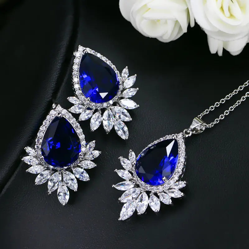 AAA jewelry chain, bridal banquet, dinner Jewelry Set - Lunova-Roma