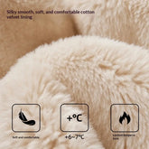 Womens AutumnWinter Indoor Plush Thick-Soled Warm Anti-Slip Cotton Slippers Lunova-roma