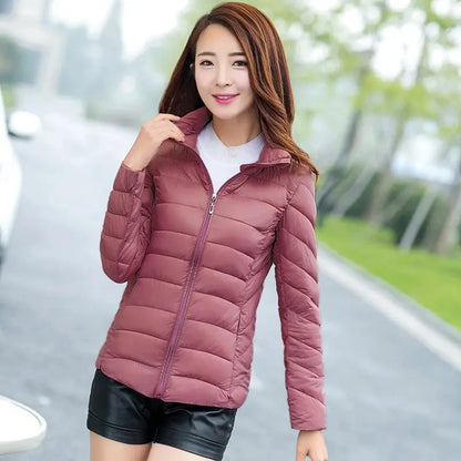 Short Cotton-padded Coat For Middle-aged Women Stylish Cotton Jacket Lunova-roma