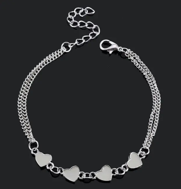 Real night glow bracelets Stars peach blossoms luminous bracelets bracelets - Lunova-Roma