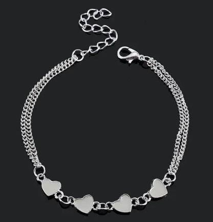 Real night glow bracelets Stars peach blossoms luminous bracelets bracelets - Lunova-Roma