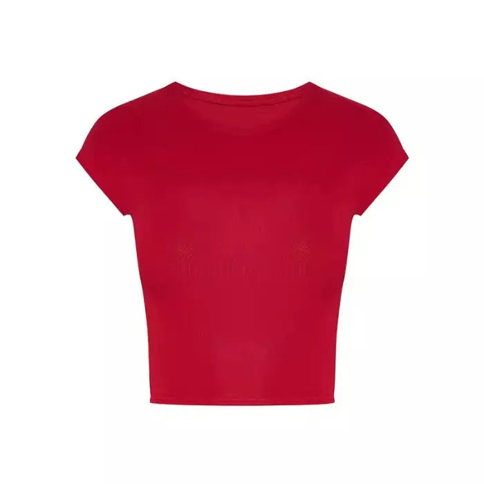 Sweet And Spicy Off-shoulder Cropped Top Lunova-roma