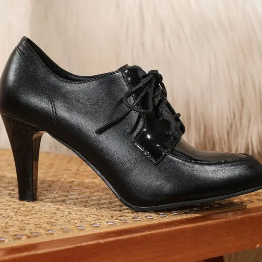 Womens Deep-V-cut Pointed-toe High-heeled Bootsversatile And Easy To Style Lunova-roma