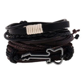 Fashion Beaded Leather Bracelets And Bracelets - Lunova-Roma