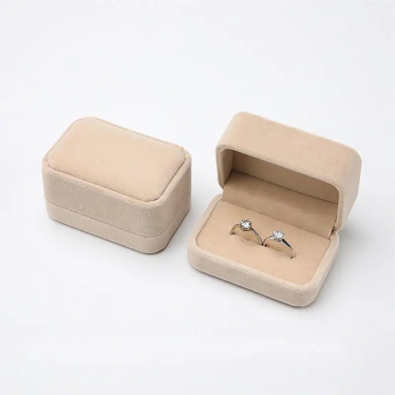 Jewelry Box Jewelry Box Flannelette Ring Box Lunova-roma