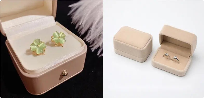 Jewelry Box Jewelry Box Flannelette Ring Box Lunova-roma