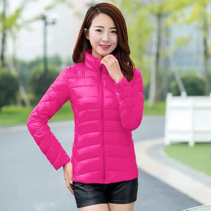 Short Cotton-padded Coat For Middle-aged Women Stylish Cotton Jacket Lunova-roma