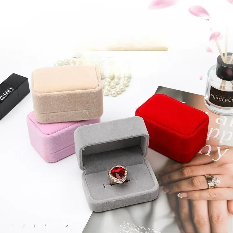 Jewelry Box Jewelry Box Flannelette Ring Box Lunova-roma